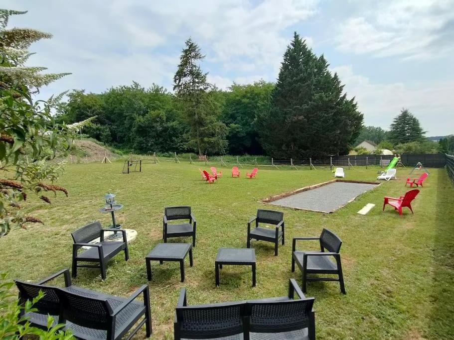 *Gite Aux Grappes Du Pressoir* A 2 Km De Beauval Seigy Exteriör bild